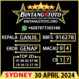 Rumus Bintang5 Sydney